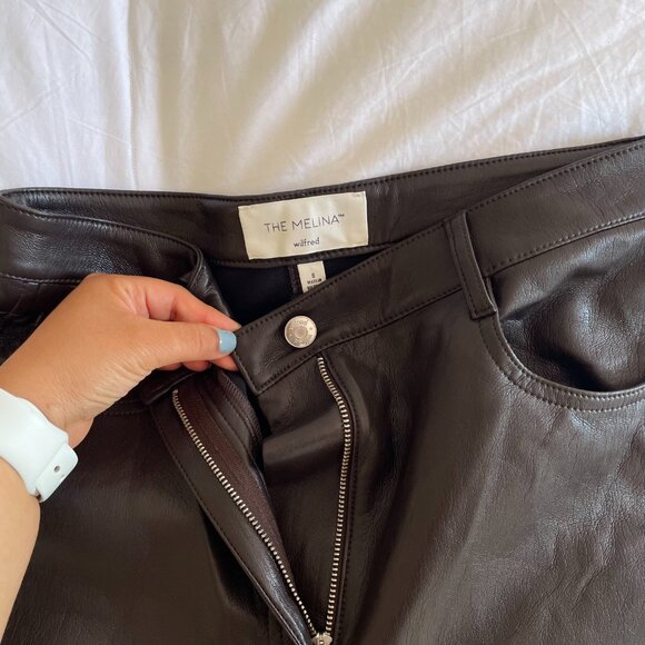 Aritzia Wilfred Brown Trousers (sz 8) - Picture 3 of 6